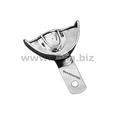 Impression Tray for Crown and Bridge Work, Solid, Upper, U1P