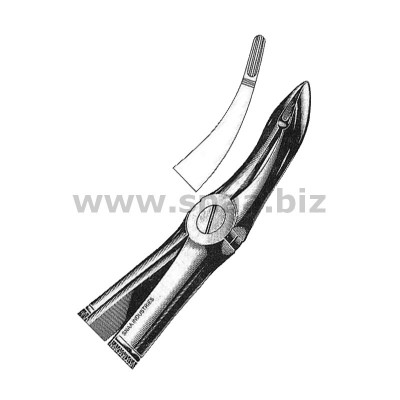 Extracting Forceps English Pattern, Fig. 44