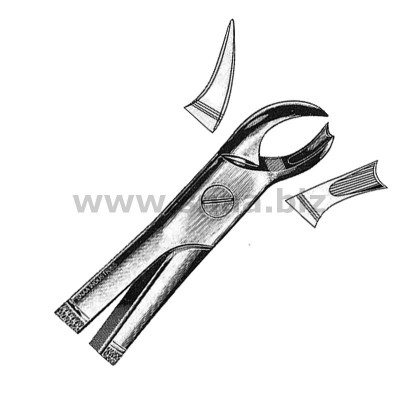 Extracting Forceps English Pattern, Fig. 89