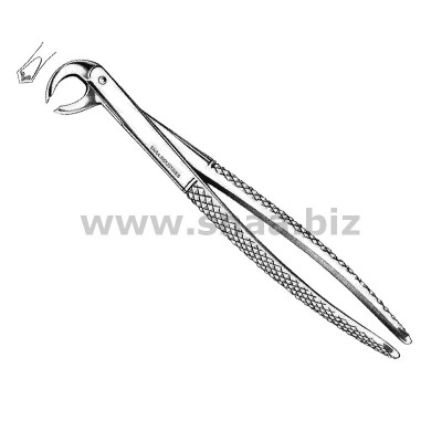 Extracting Forceps Children's Pattern Fig. 160