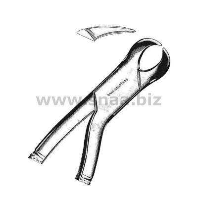 Tooth Extracting Forceps American Pattern fig.16 