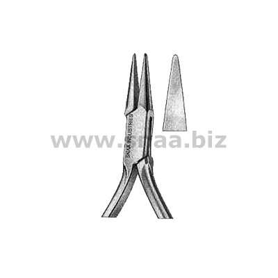 Modell Marburg Orthodontic Pliers, Smooth Jaws