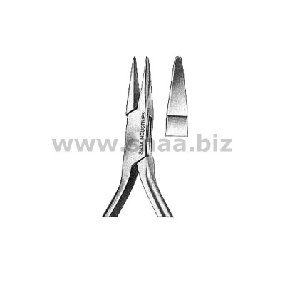 Modell Marburg Orthodontic Pliers, Carbid Inserts Jaws
