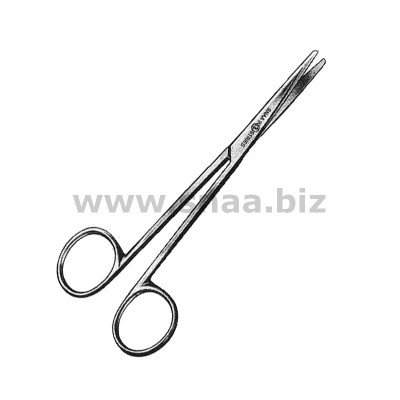Metzenbaum Gum Scissors, Straight, Fig.1