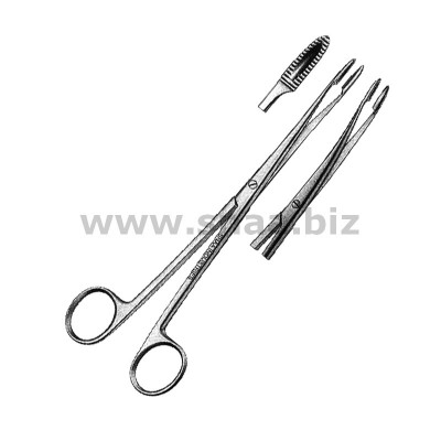 Sponge and Dressing Forceps, Without Ratchet