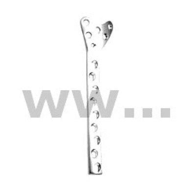 Condylar Buttress Plate 4.5 , right leg