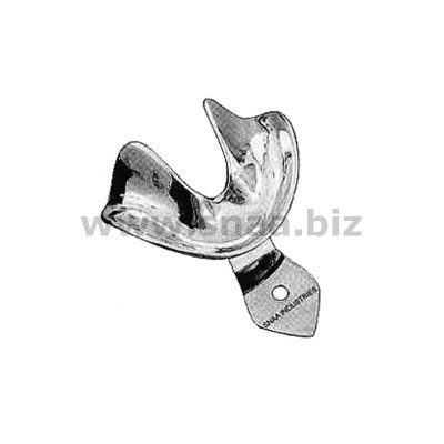 Impression Tray, Solid Full Denture, Lower, M