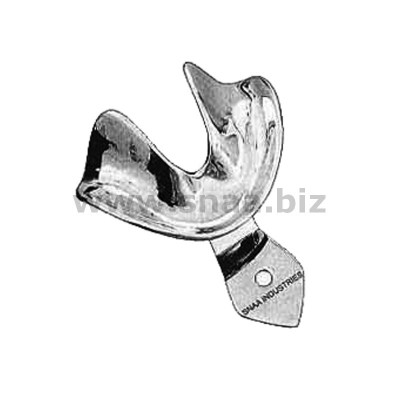 Impression Tray, Solid Full Denture, Lower, S