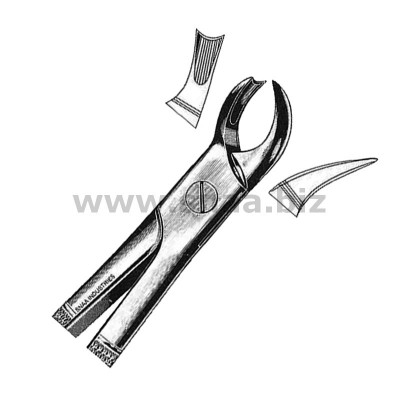 Extracting Forceps English Pattern, Fig. 90