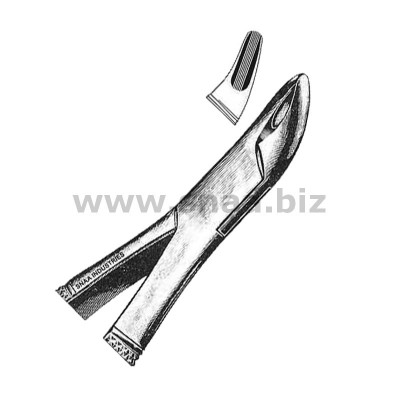 Tooth Extracting Forceps American Pattern fig.150
