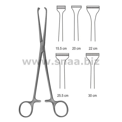 Allis Intestinal Forceps, Atraumatic Jaws