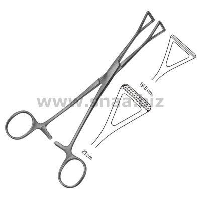 Collin Intestinal Forceps, Atraumatic Jaws