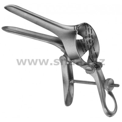 Cusco Vaginal Speculum, Virgin, Center Screw